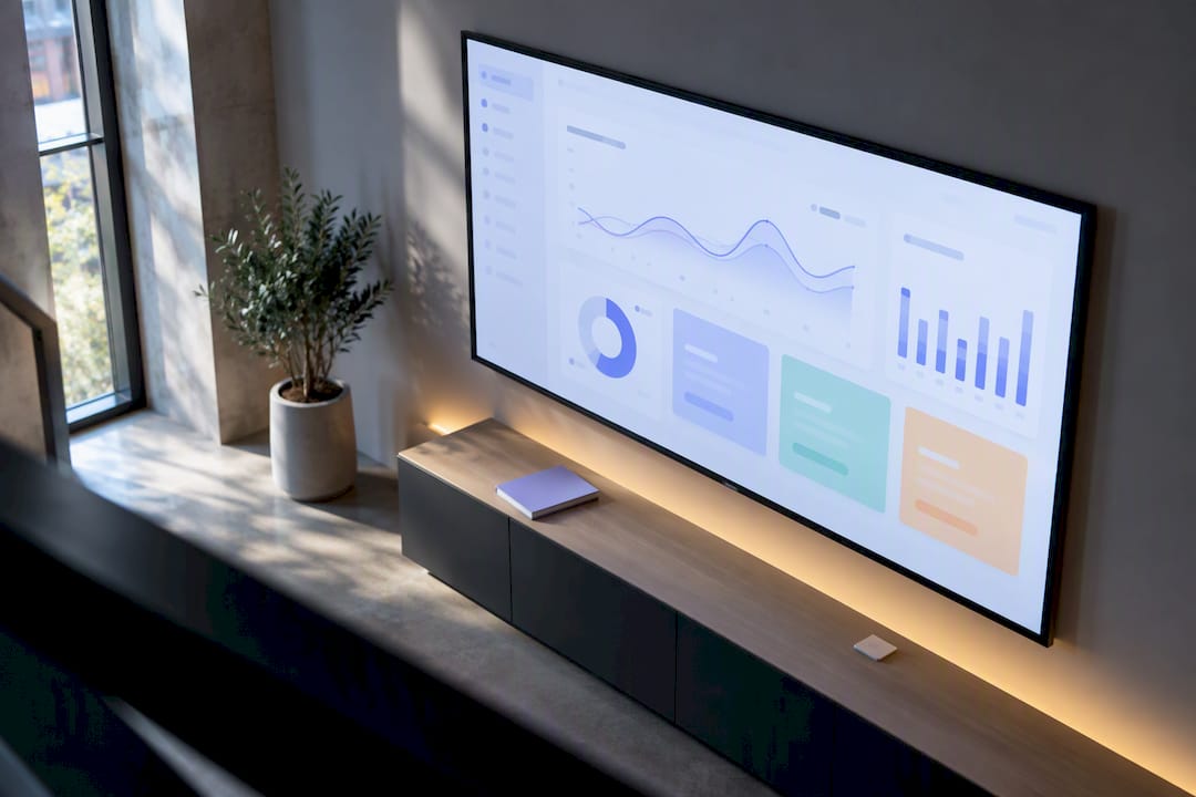 image of analytics dashboard (for a real estate tech)