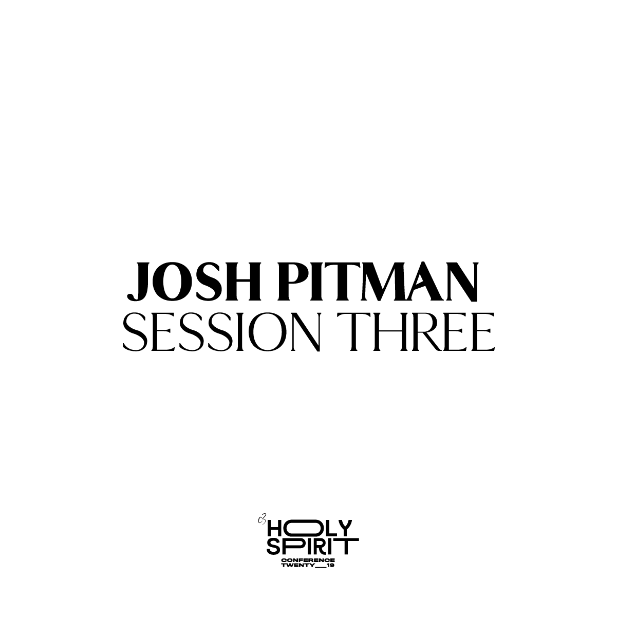 Session 3 - Josh Pitman