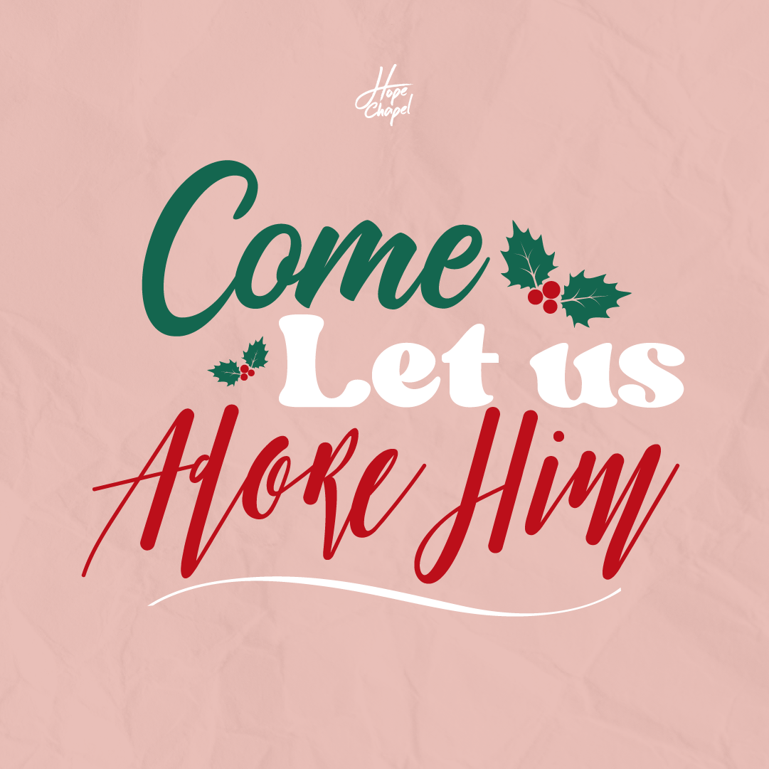 Come Let Us Adore Him | Ps Stu | Divine Mess