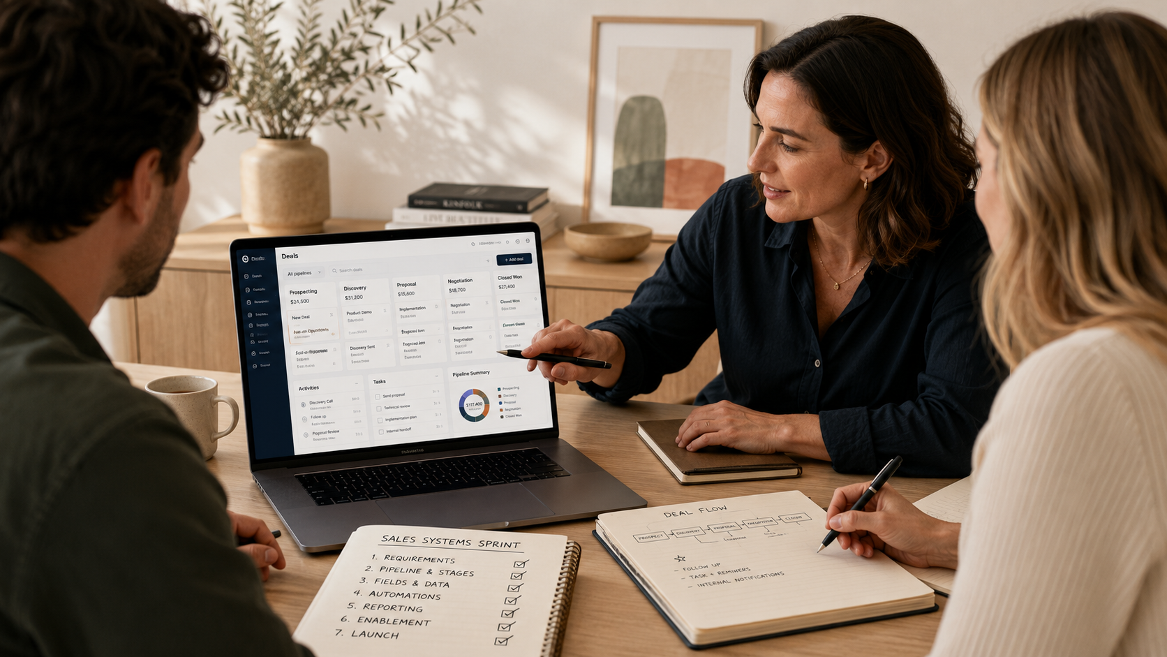 Implementation planning for a Lead-to-Client System Build