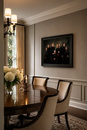 Wall art by Plano family photographer Larry Lourcey