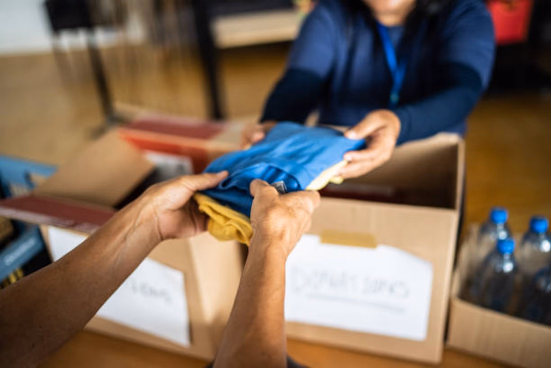 Free clothing donation program