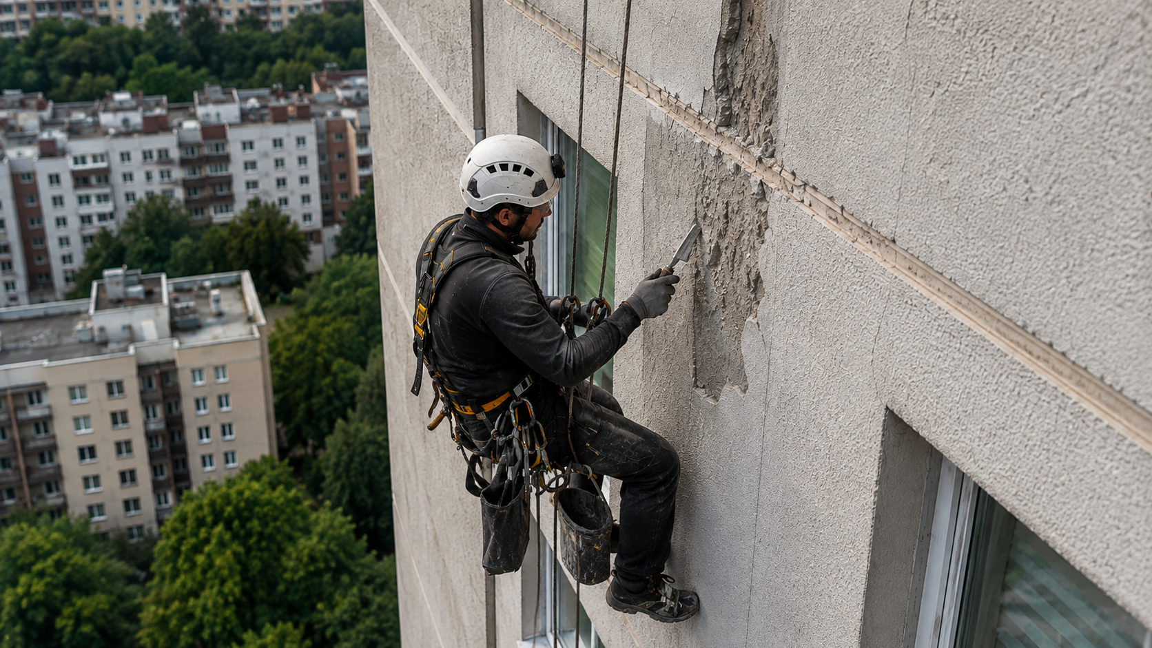 image of roof being repaired