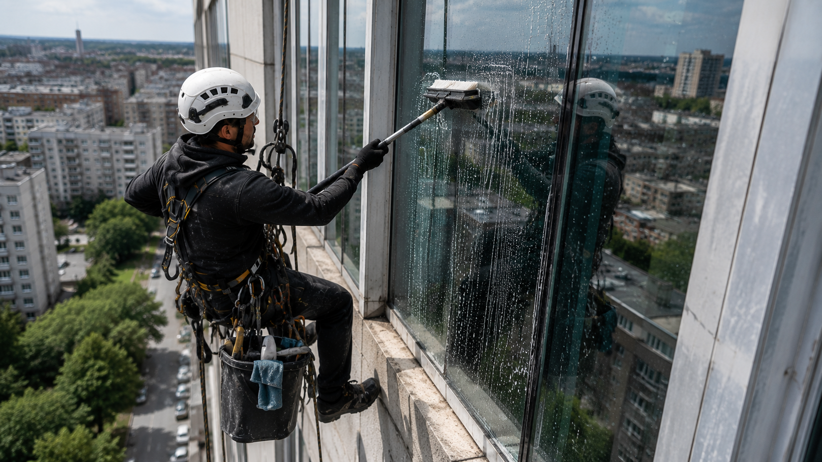 image of roof being repaired