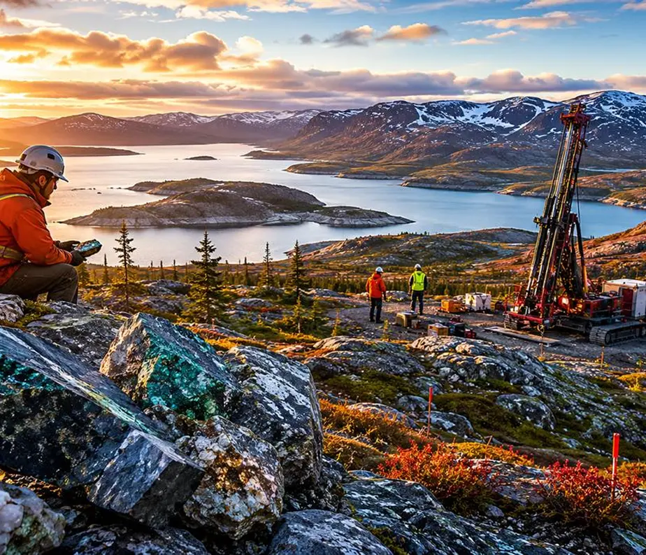 Karte des Oculus-Projekts in Labrador, Kanada