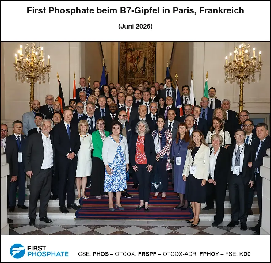 First Phosphate beim G7-Gipfel