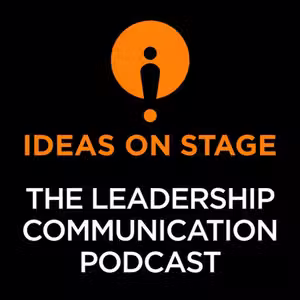 Jackie Handy on the Ideas on Stage Leadership Communication Podcast discussing inclusion and diversity in public speaking