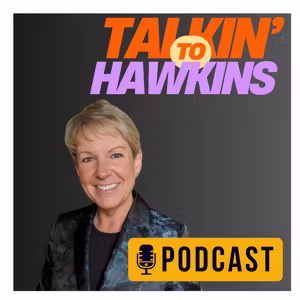 Jackie Handy, inclusion and belonging speaker, featured on Ian Hawkins podcast sharing her journey from sales into training and speaking