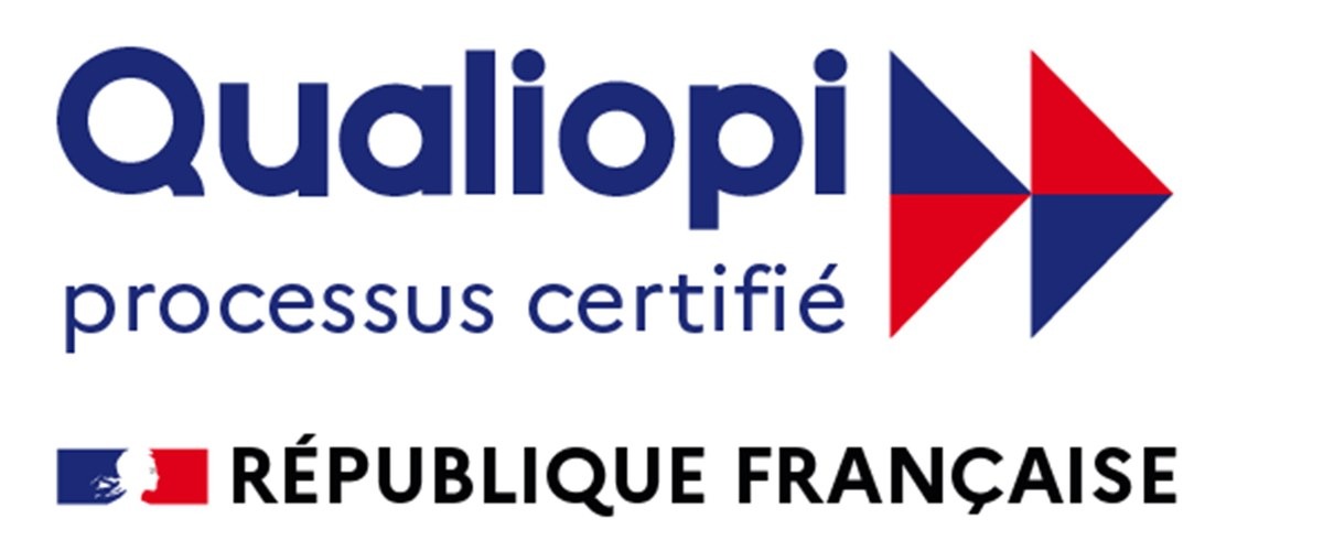 Logo Qualiopi — la certification qualité a été délivrée au titre de la catégorie d'actions suivante : actions de formation