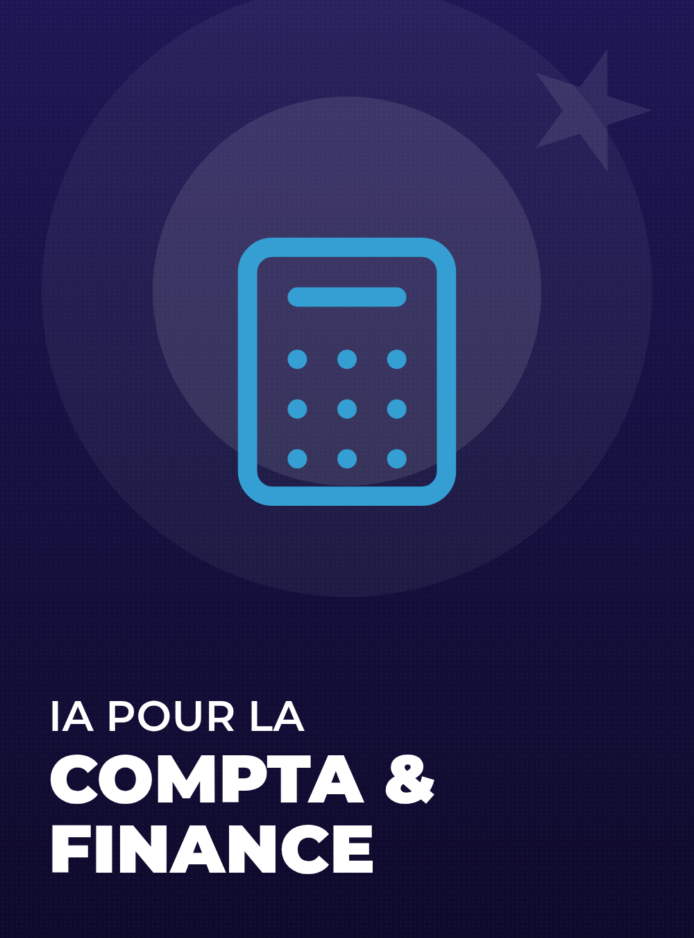 Affiche formation IA pour la Comptabilité et la Finance