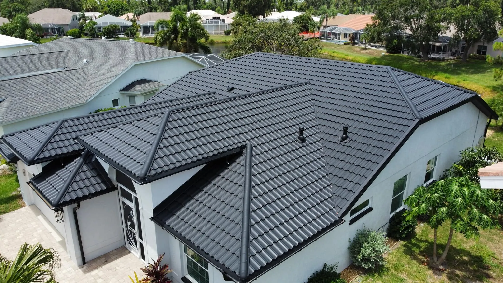 Residential asphalt shingle roof project