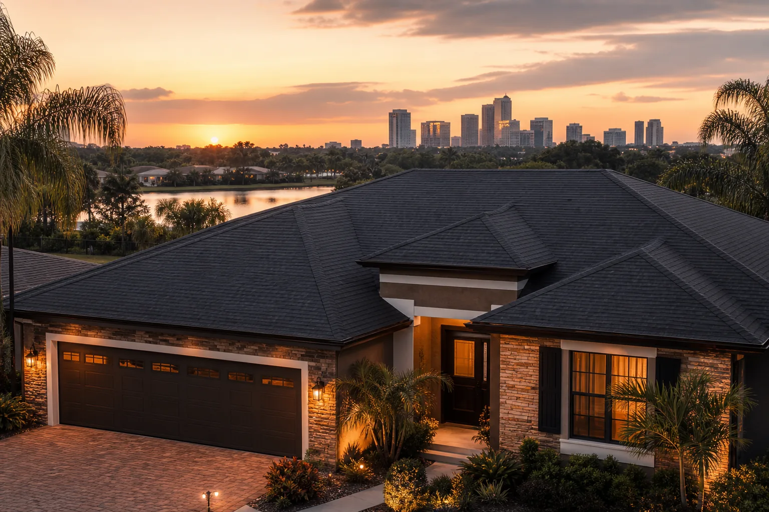 Orlando roofing service area roof project