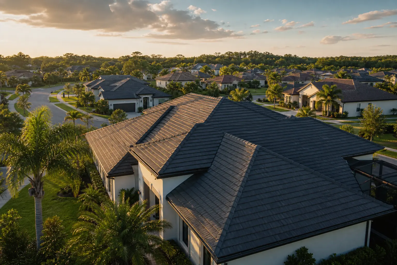 Oviedo roofing service area home
