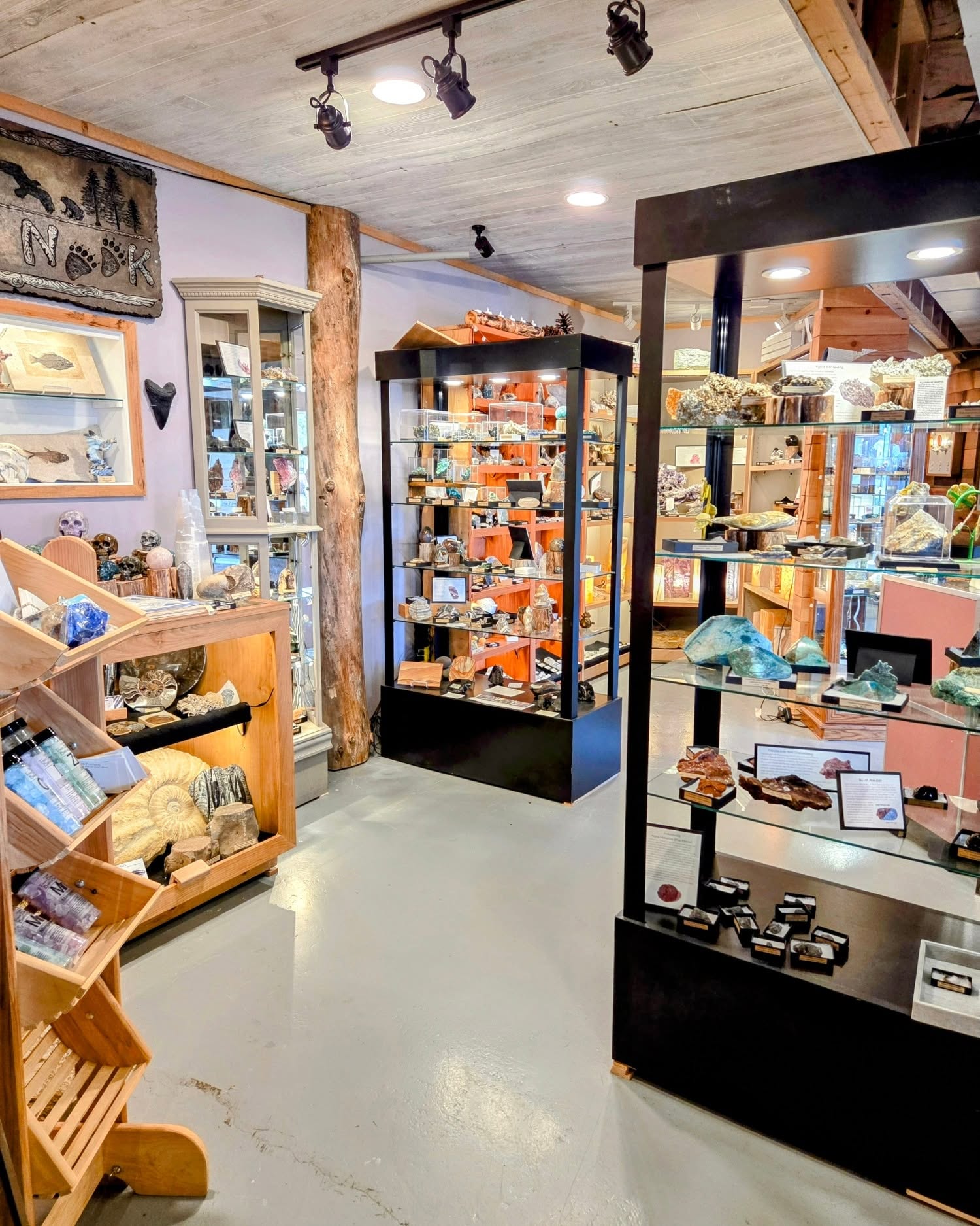 Rock & mineral shop