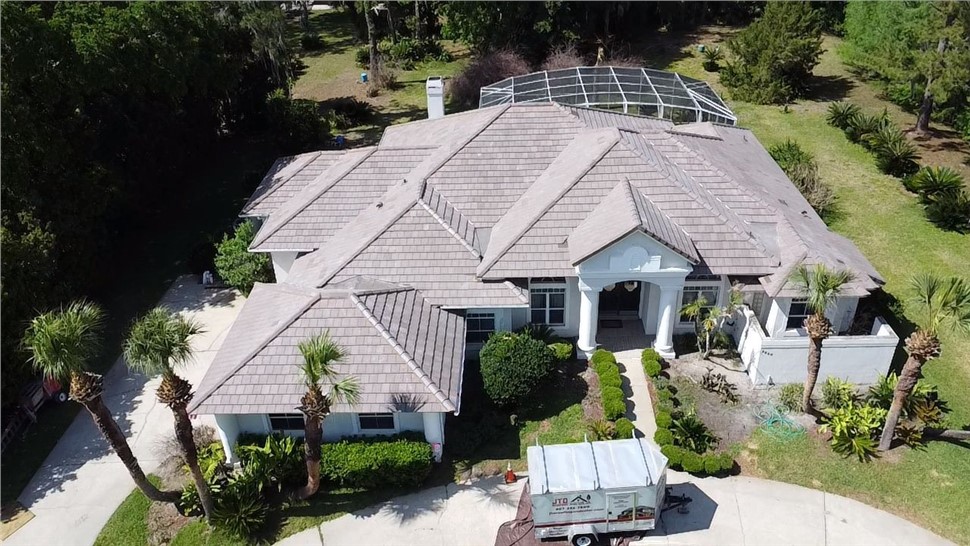 Tile roof project in Windermere, Florida