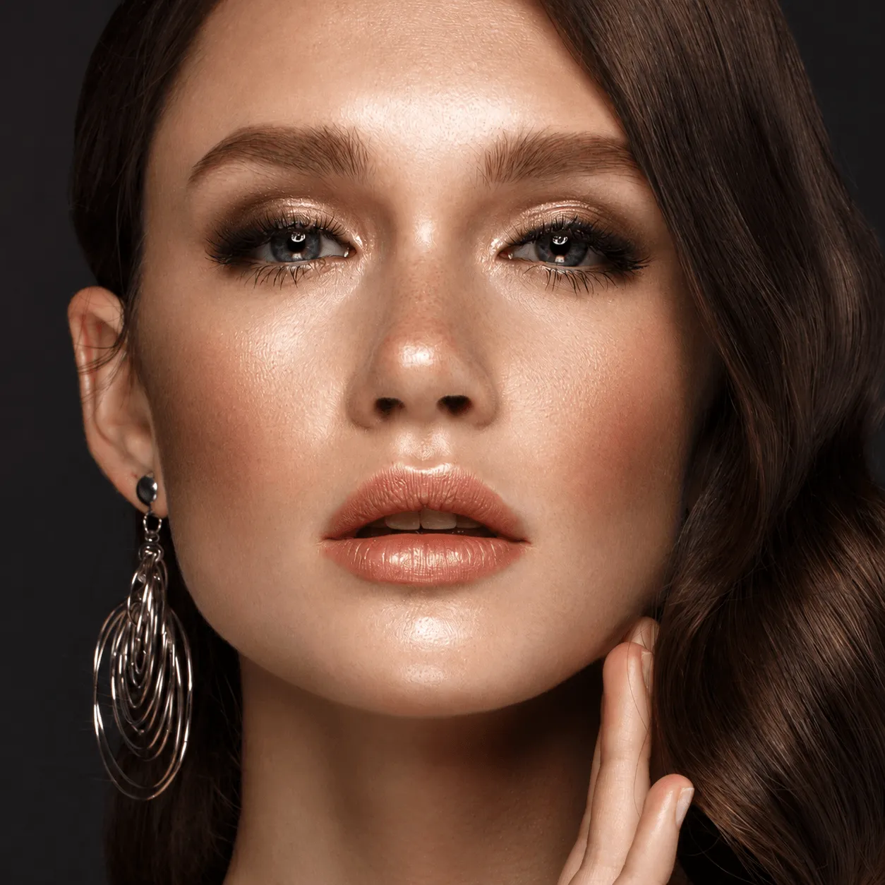 Woman with radiant, even-toned skin