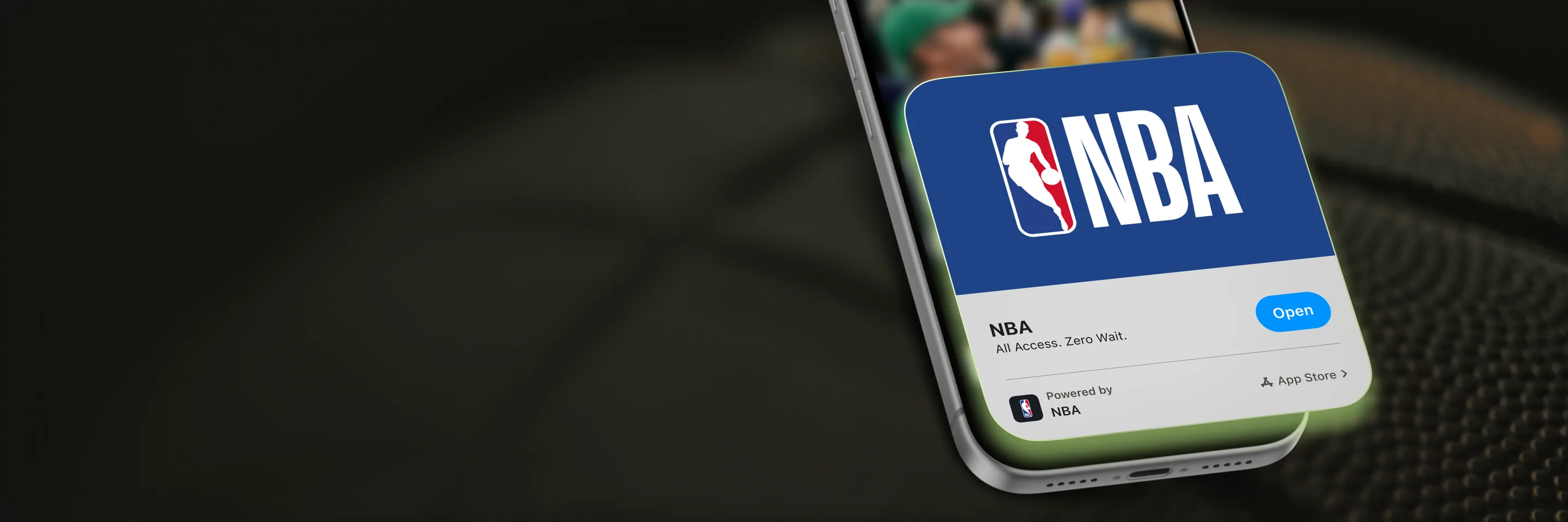 NBA team game-day mobile experience