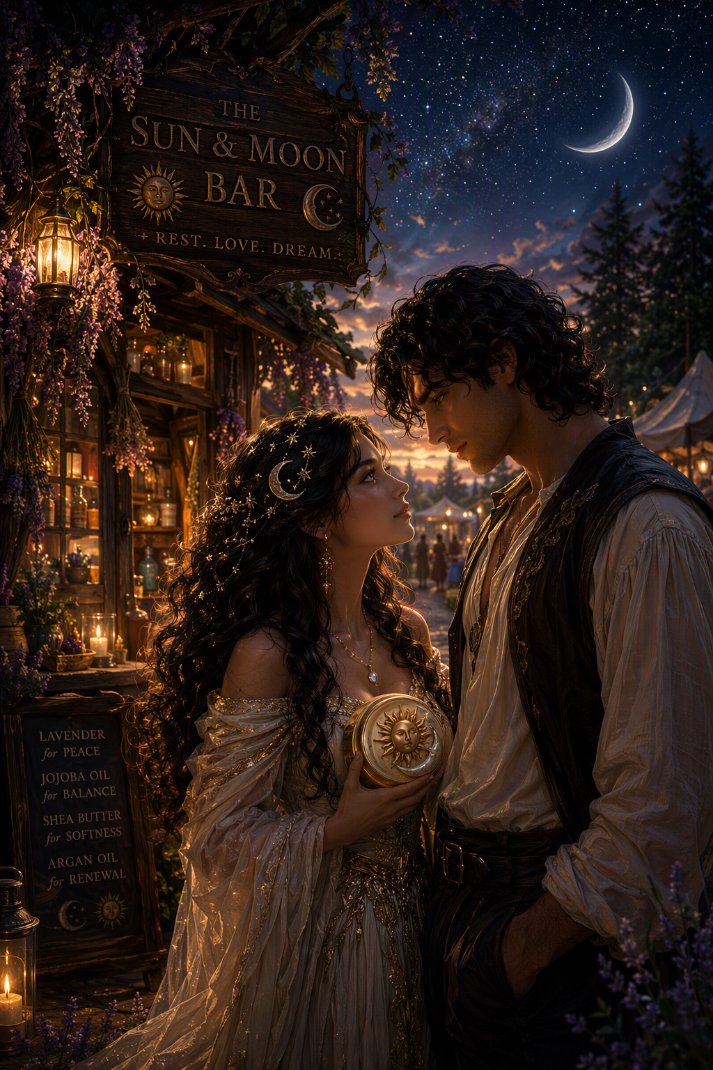 Featured image for The Sun and Moon — A Mythical Story of Rest, Love, and the Magic of Dreams