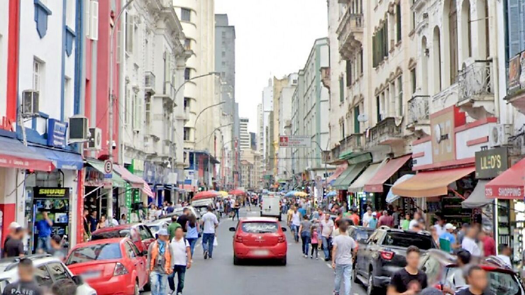 Rua Santa Ifigênia,