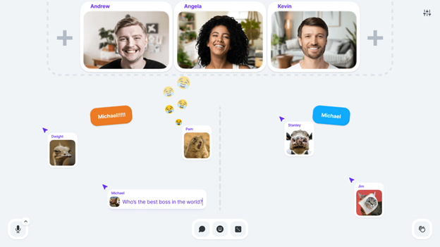 Thursday collaboration software demo image.