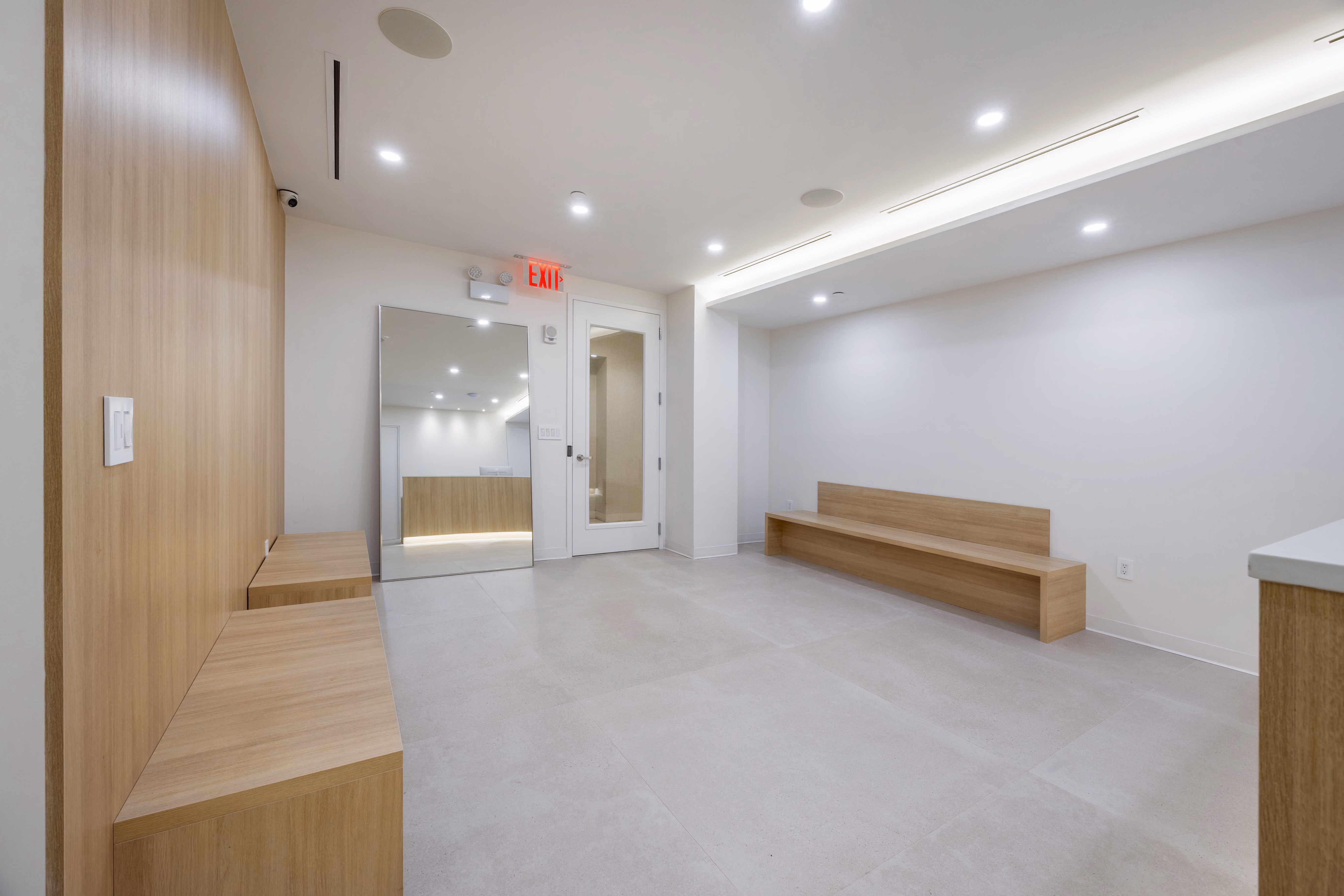 Interior of Yoon Orthodontics' office at 575 Madison Avenue, New York.