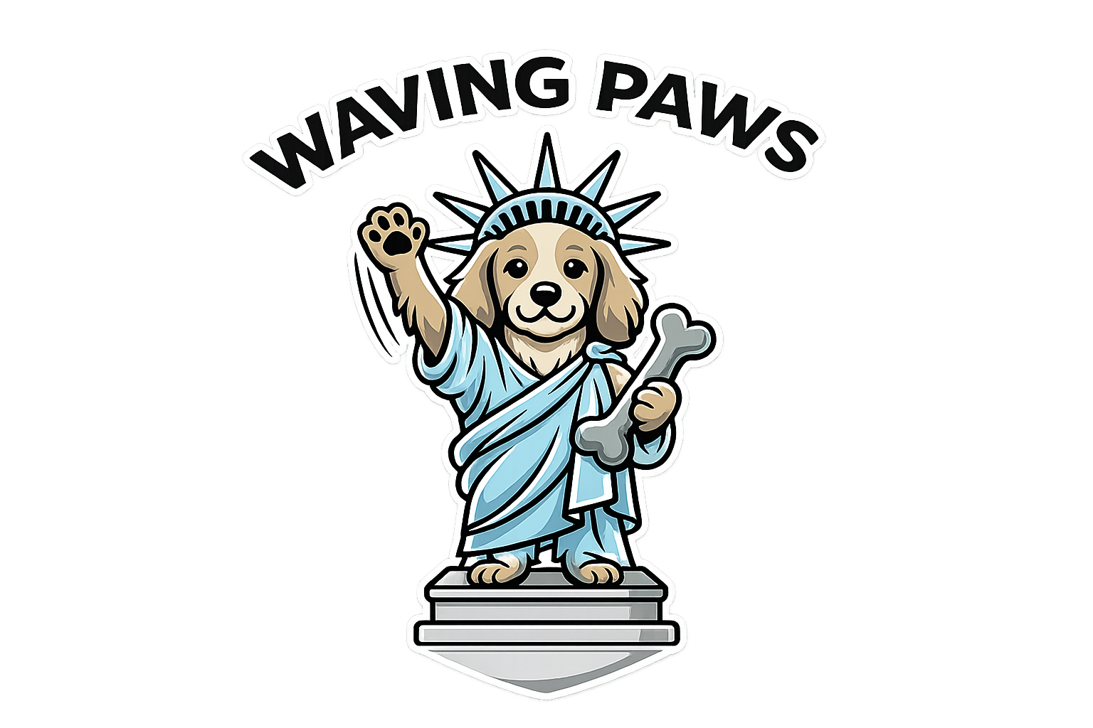 Waving Paws