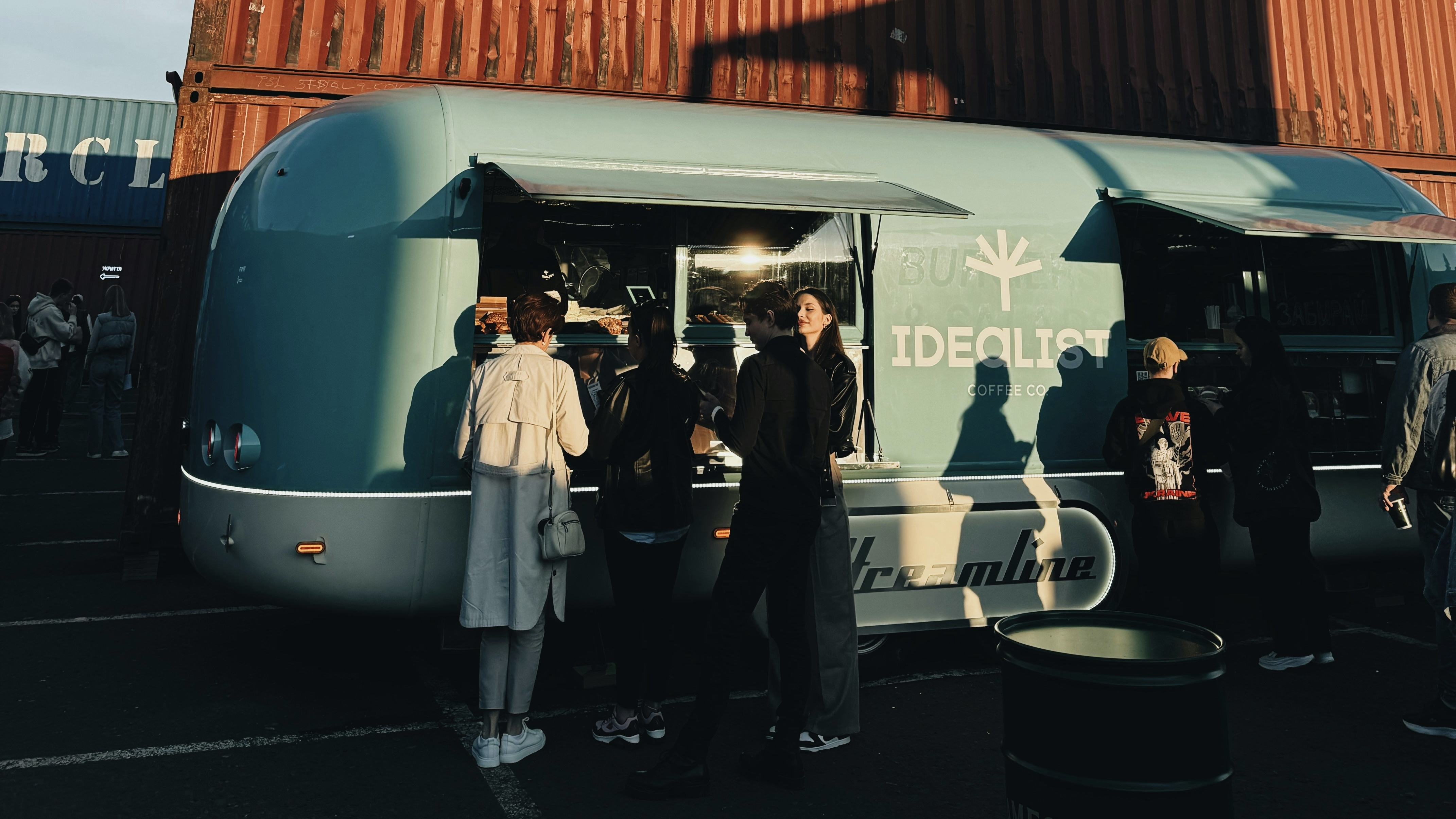 image of community engagement (for a food truck)