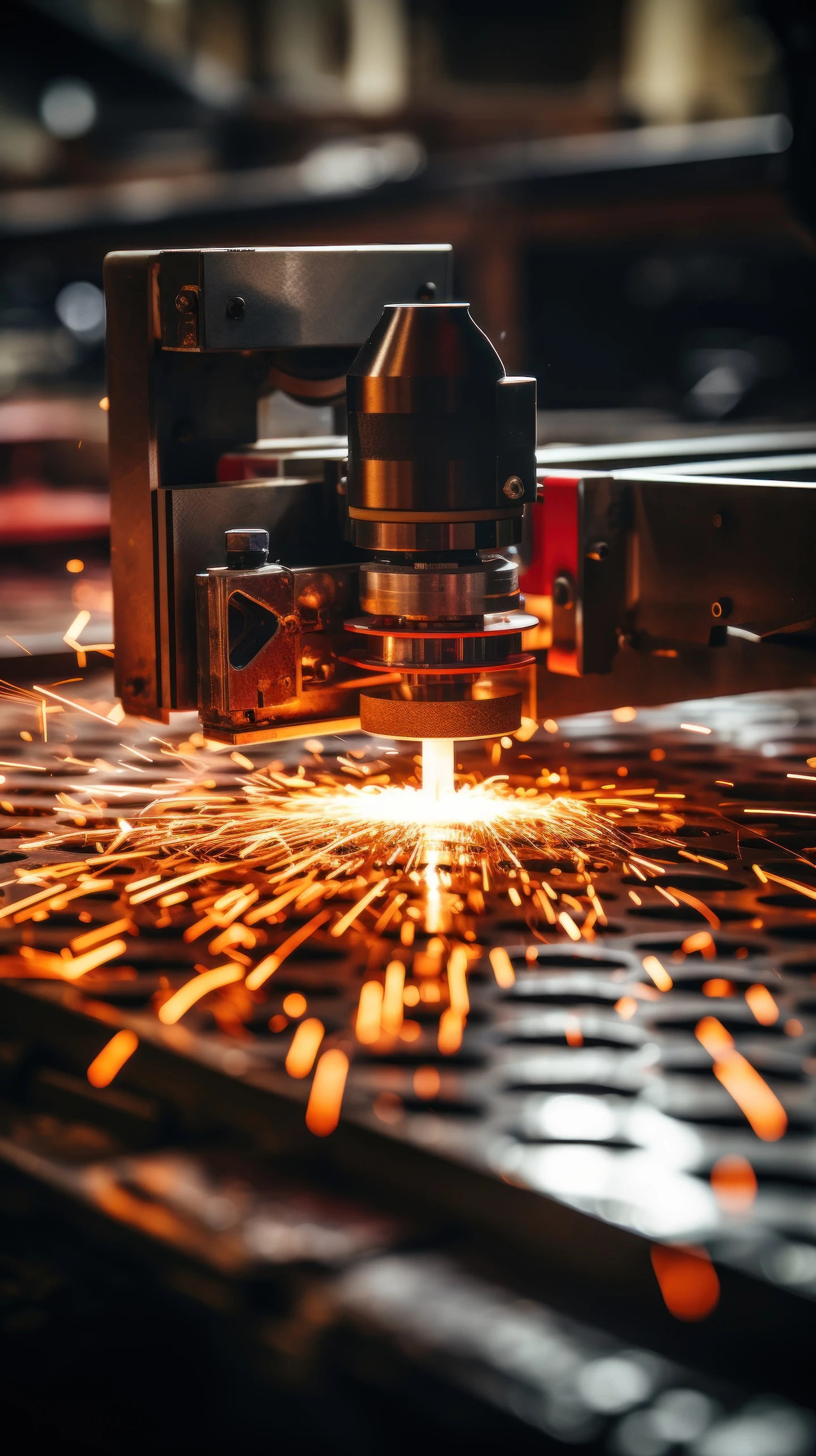 Laserové řezání plechu na CNC stroji