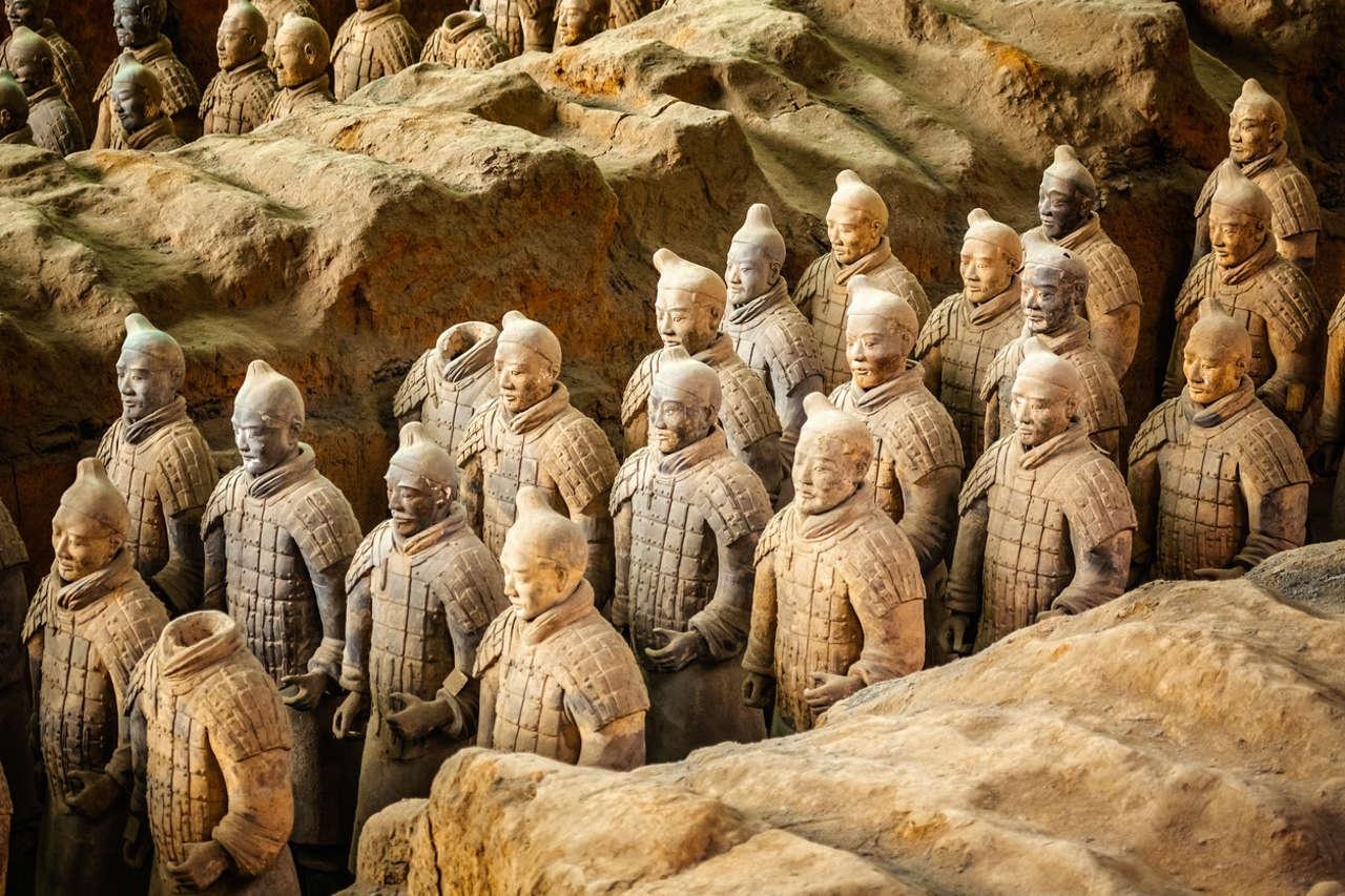 El ejército de terracota del primer emperador de China