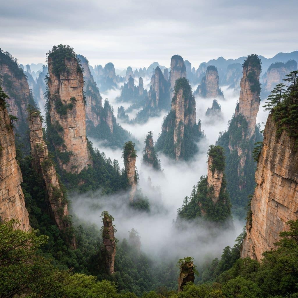 Explore Zhangjiajie National Forest Park & Avatar Mountains | China Travel Book