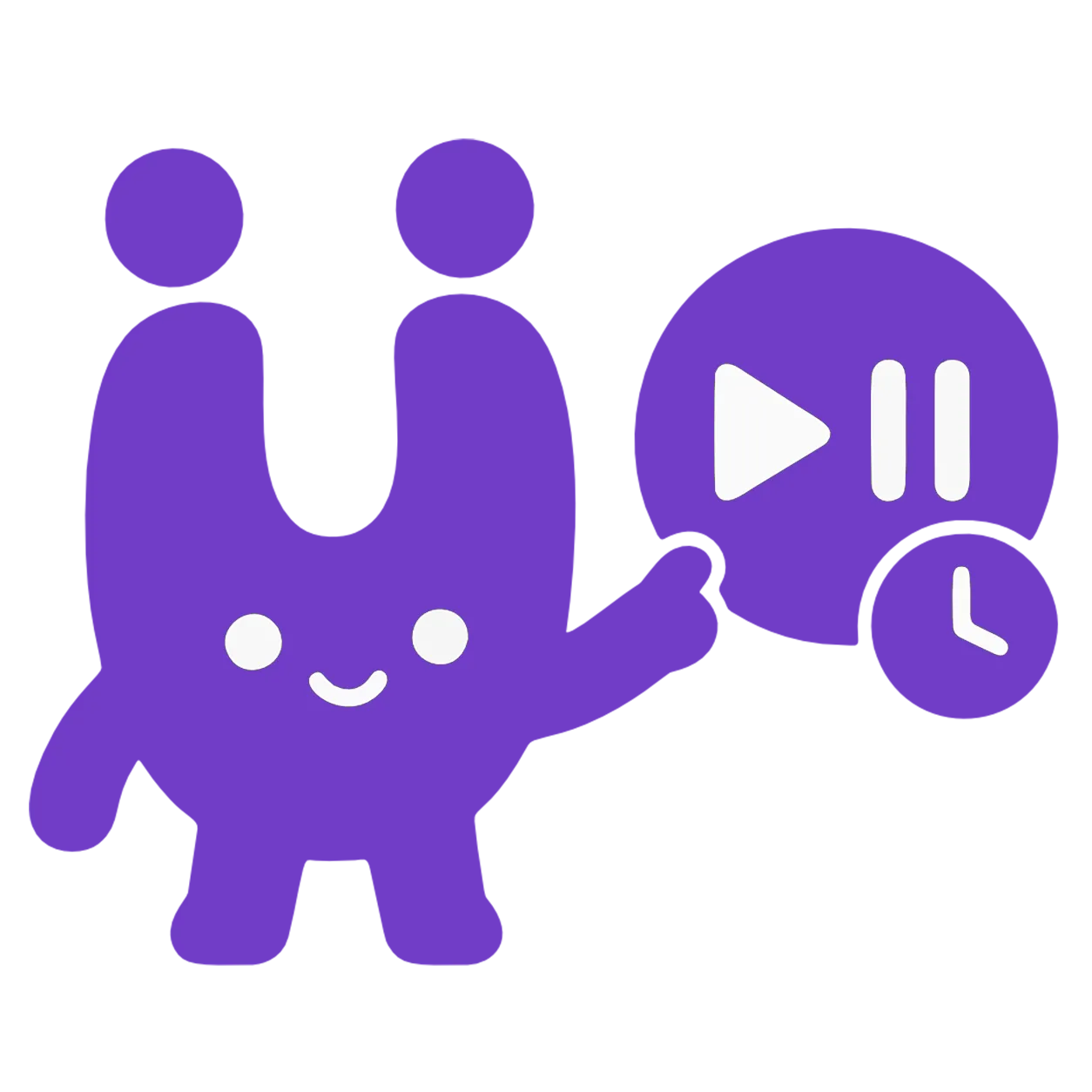 Slidesignus character design icon Flexible