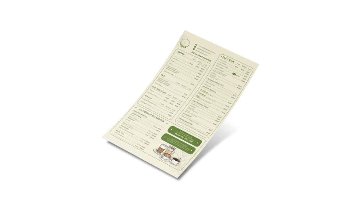 Slidesignus portfolio on coffee brand