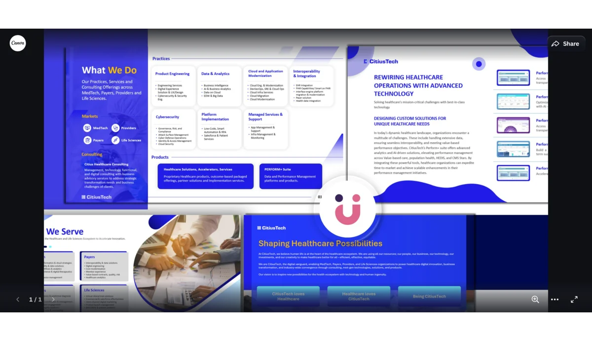Slidesignus portfolio on coffee brand