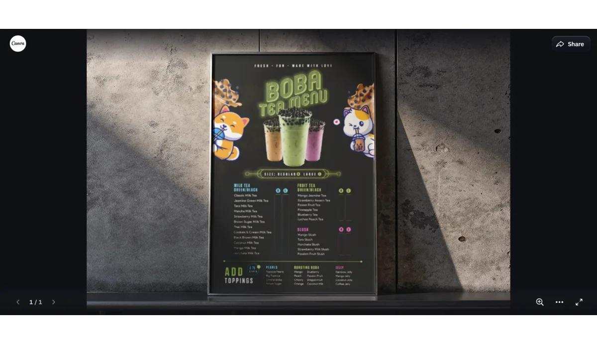 Slidesignus portfolio on coffee brand