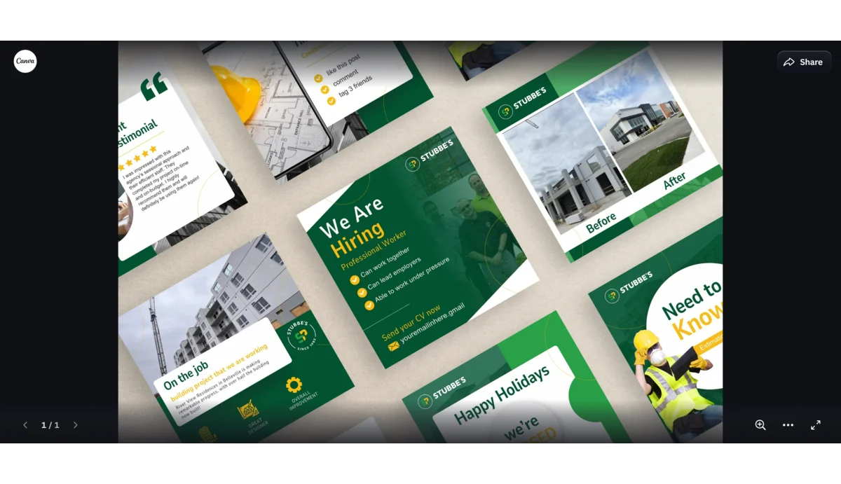 Slidesignus portfolio on coffee brand