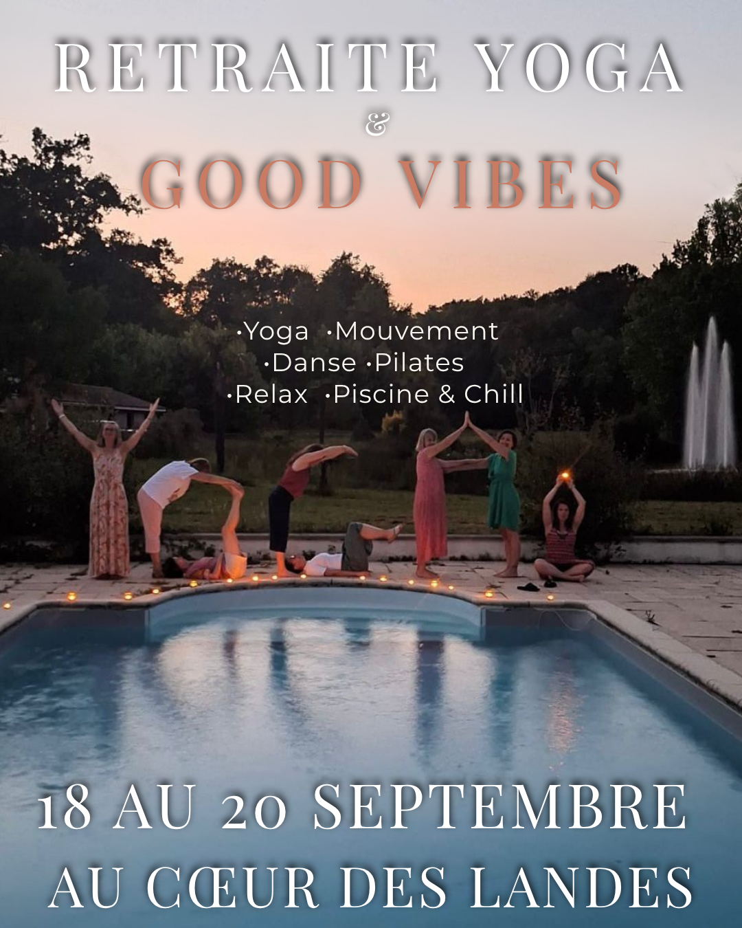 Retraite yoga dans les Landes