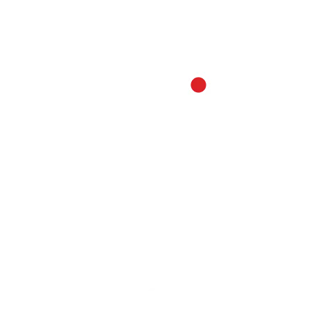 Icon of a factory with a magnifying glass highlighting a red dot representing inspection or analysis above the text 'Critical Infrastructure Expertise' on a black background.
