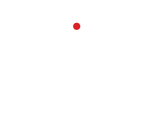 Logo with a white square bracket design surrounding a red dot above the text 'Independent Inspection' in white on a black background.
