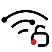 Wi-Fi unlock icon