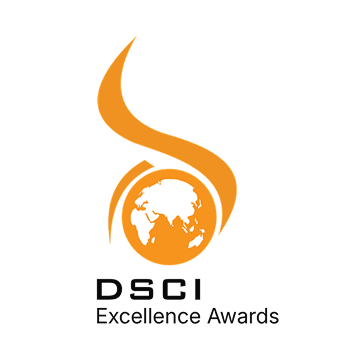 DSCI Excellence Award 2023 badge