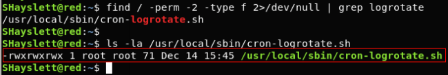 Linux privilege escalation permission model, Exploiting badly configured cron jobs