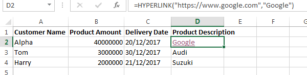 Microsoft Excel CSV Injection