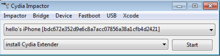 ios pentesting tools - Cydia Impactor