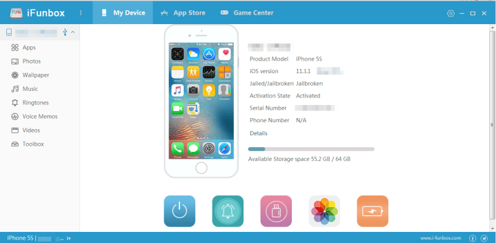 ios pentesting tools - iFunBox