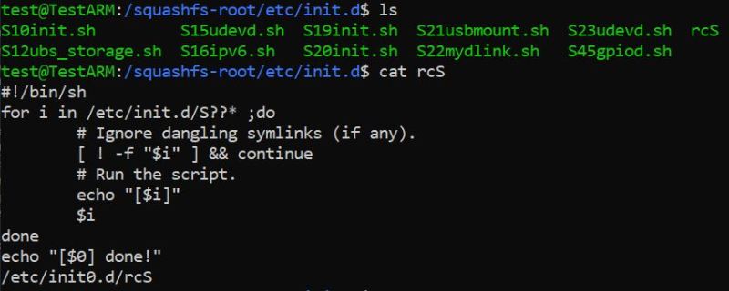 Find the init script