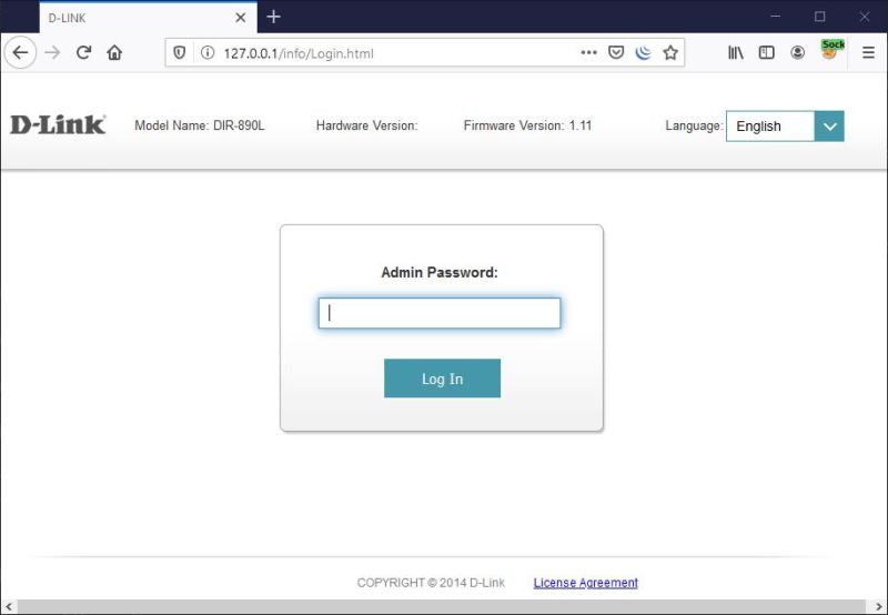 Router Access From Browser 1