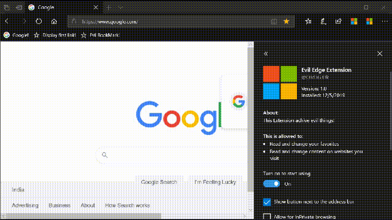 evil bookmarklets